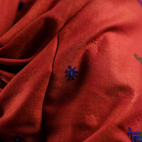 Kutch bhujodi handwoven mirror work wool shawl 25