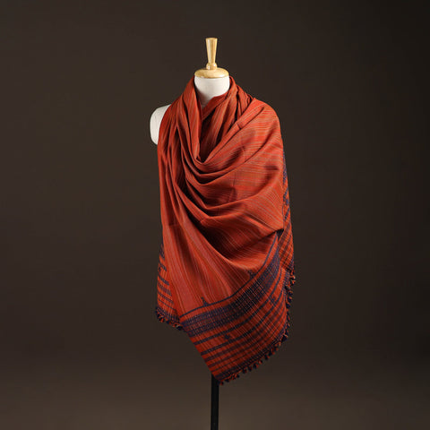 Kutch bhujodi handwoven wool shawl 52 - handcrafted