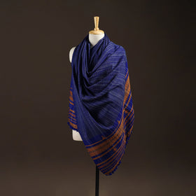 Kutch bhujodi handwoven wool shawl 60 - handcrafted