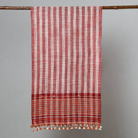  Kutch Bhujodi Weaving Handwoven Organic Kala Cotton Stole 