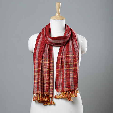  Kutch Bhujodi Weaving Handwoven Organic Kala Cotton Stole Online 