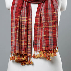  Kutch Bhujodi Weaving Handwoven Organic Kala Cotton Stole Online 