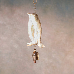 Kutch Copper Coated Bell With Leather Belt - Kite 