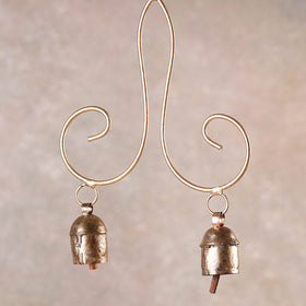  Kutch Copper Coated Bell With Leather Belt - Kite 
