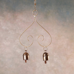 Kutch Copper Coated Bell With Leather Belt - Kite 