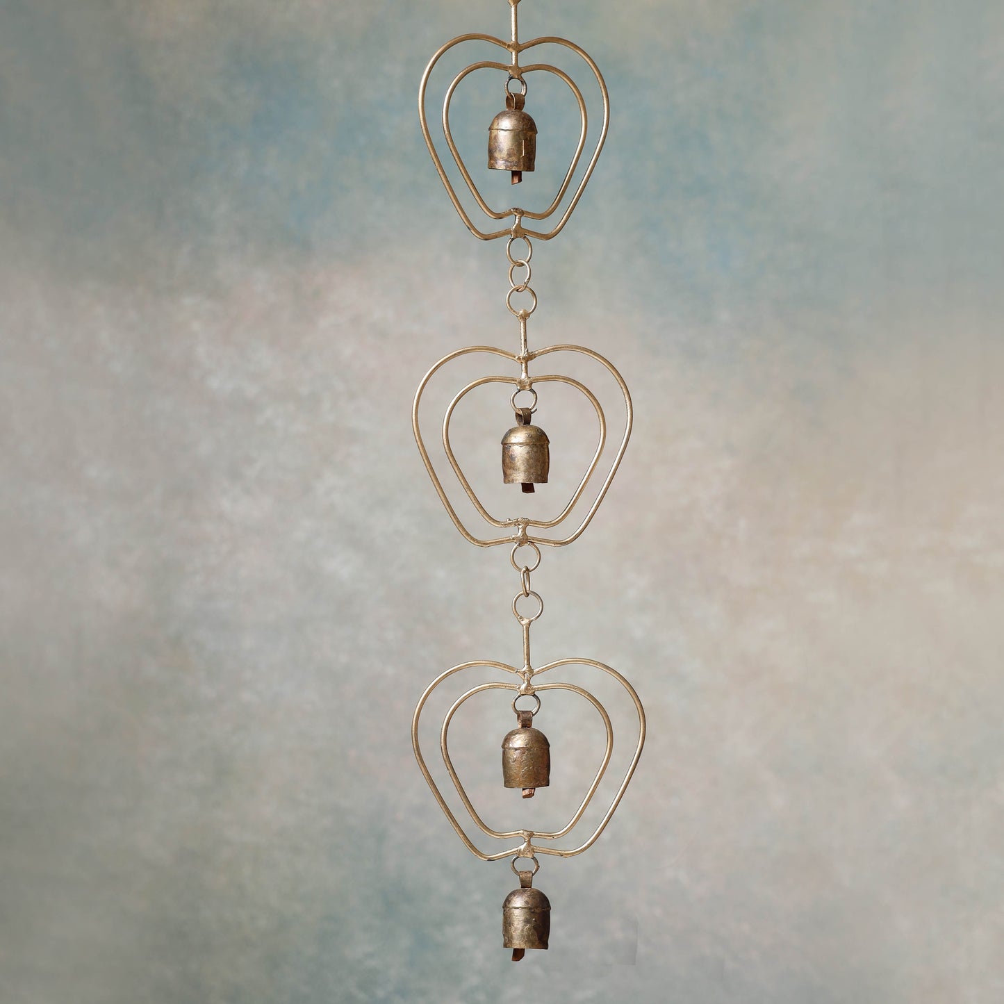  Kutch Copper Coated Bell With Leather Belt - Kite 