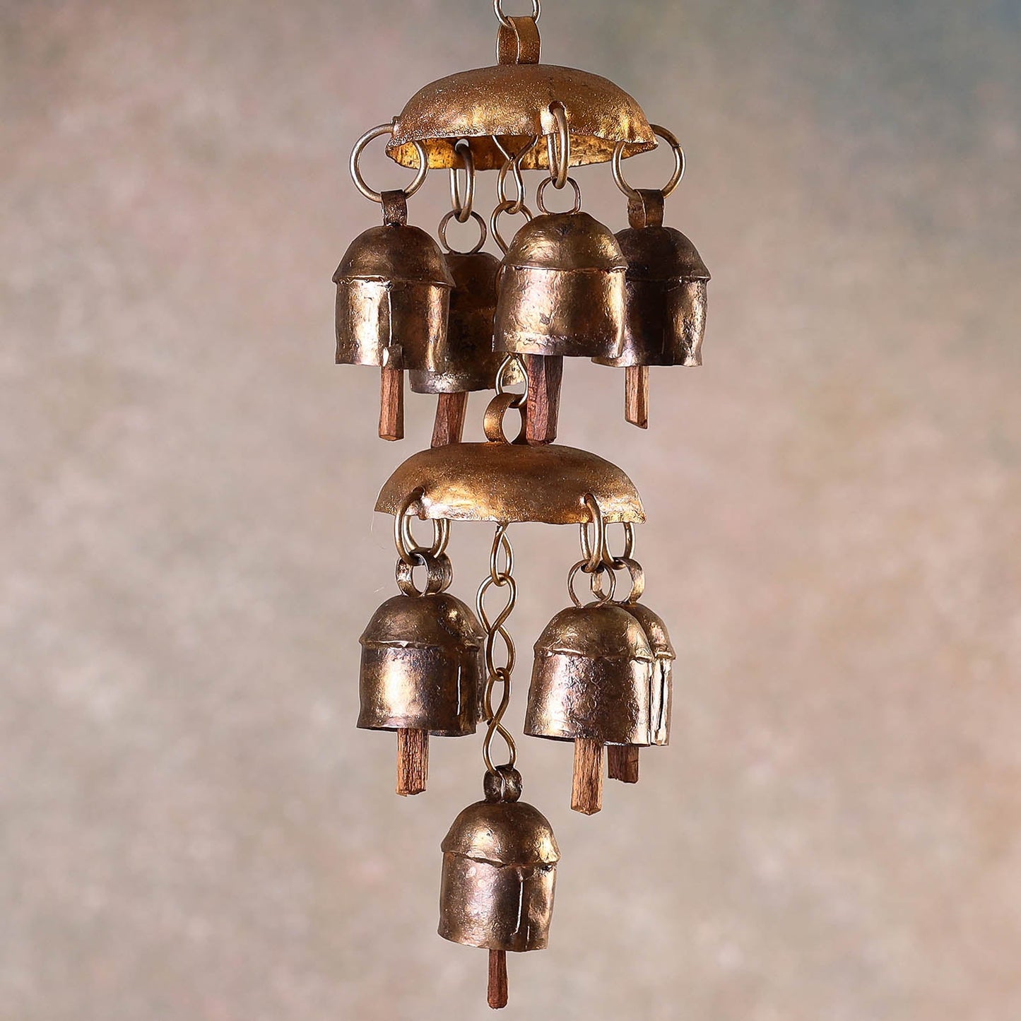  Kutch Copper Coated 12 Bell Jhoomar 