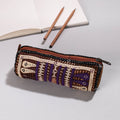  Kutch Dhebariya Hand Embroidery Cotton Pencil Pouch 