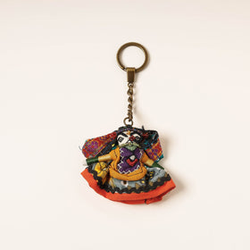  Kutch Embroidered Handmade Doll Keychain 