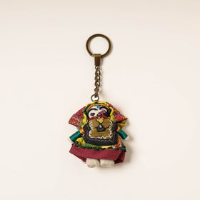  Kutch Embroidered Handmade Doll Keychain 