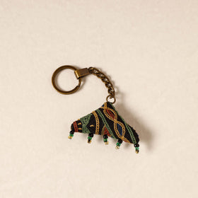   Kutch Embroidery Handmade Keychain 
