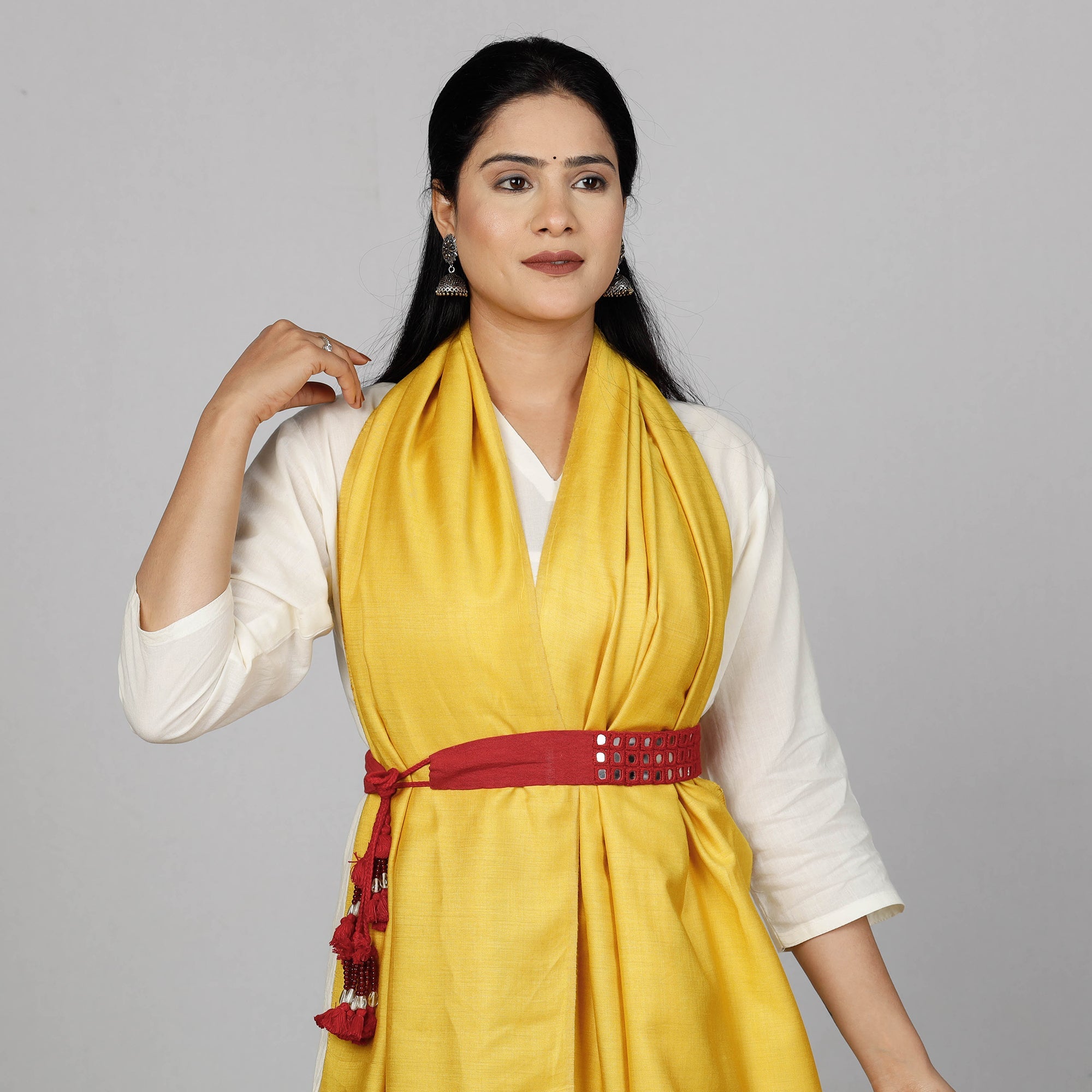  Kutch Embroidery Mirror Work Fabric Belt 