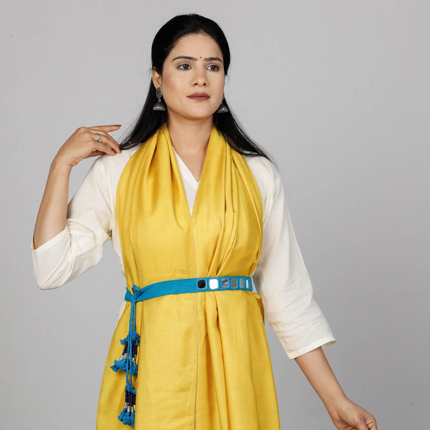  Kutch Embroidery Mirror Work Fabric Belt 