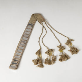  Mirror Work Kutch Embroidery Fabric Belt 