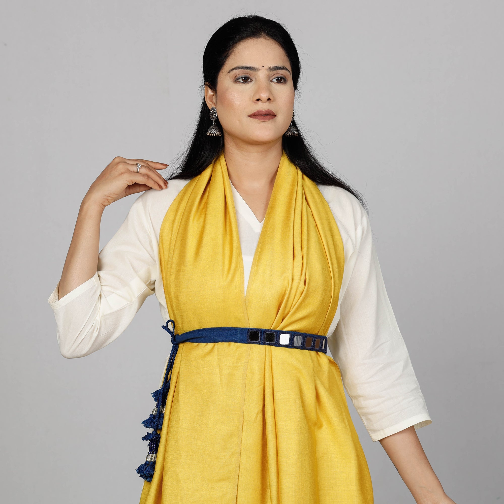  Kutch Embroidery Mirror Work Fabric Belt 