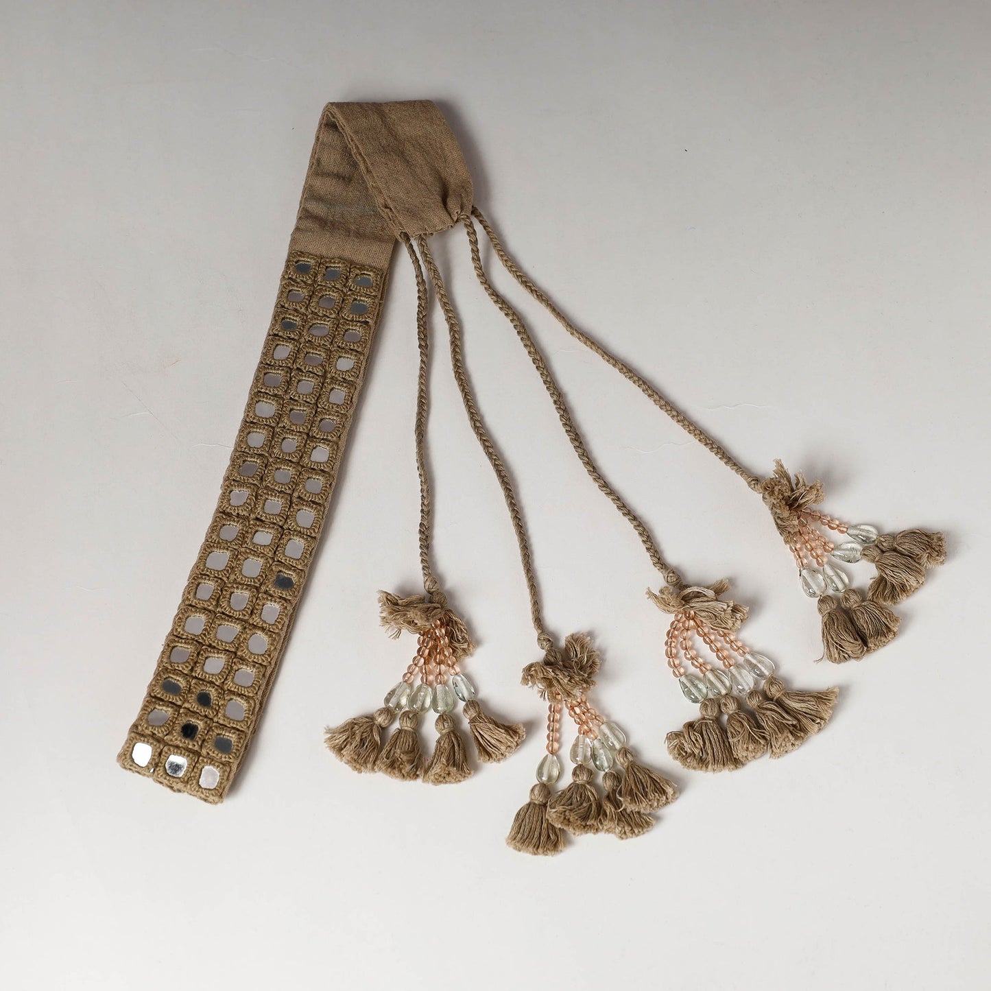  Kutch Embroidery Mirror Work Fabric Belt 