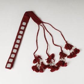  Mirror Work Kutch Embroidery Fabric Belt 