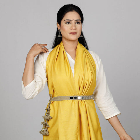  Mirror Work Kutch Embroidery Fabric Belt 