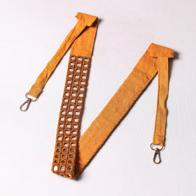  Mirror Work Kutchi Embroidery Fabric Camera Belt 