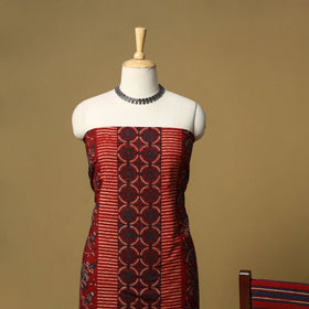 Kutch hand natural dyed 3pc unstitched dress material 34