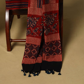 Kutch hand natural dyed 3pc unstitched dress material 34