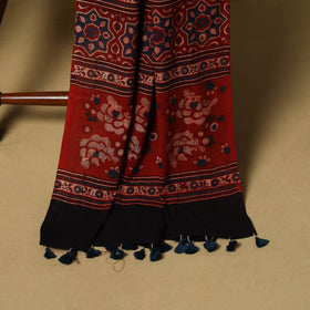 Kutch hand natural dyed 3pc unstitched dress material 35