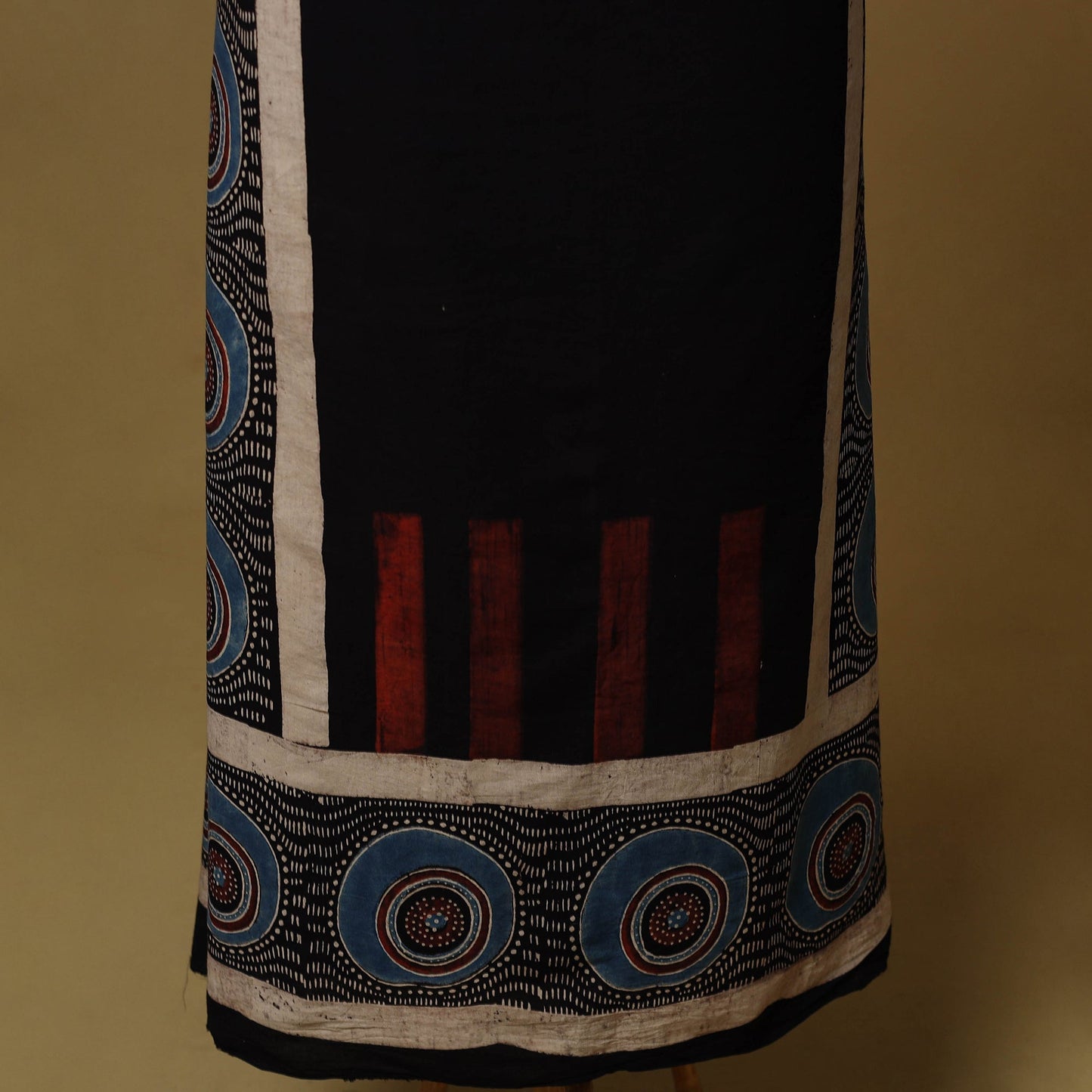 Kutch hand natural dyed cotton 2pc unstitched dress