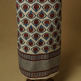 Kutch hand natural dyed cotton 2pc unstitched dress