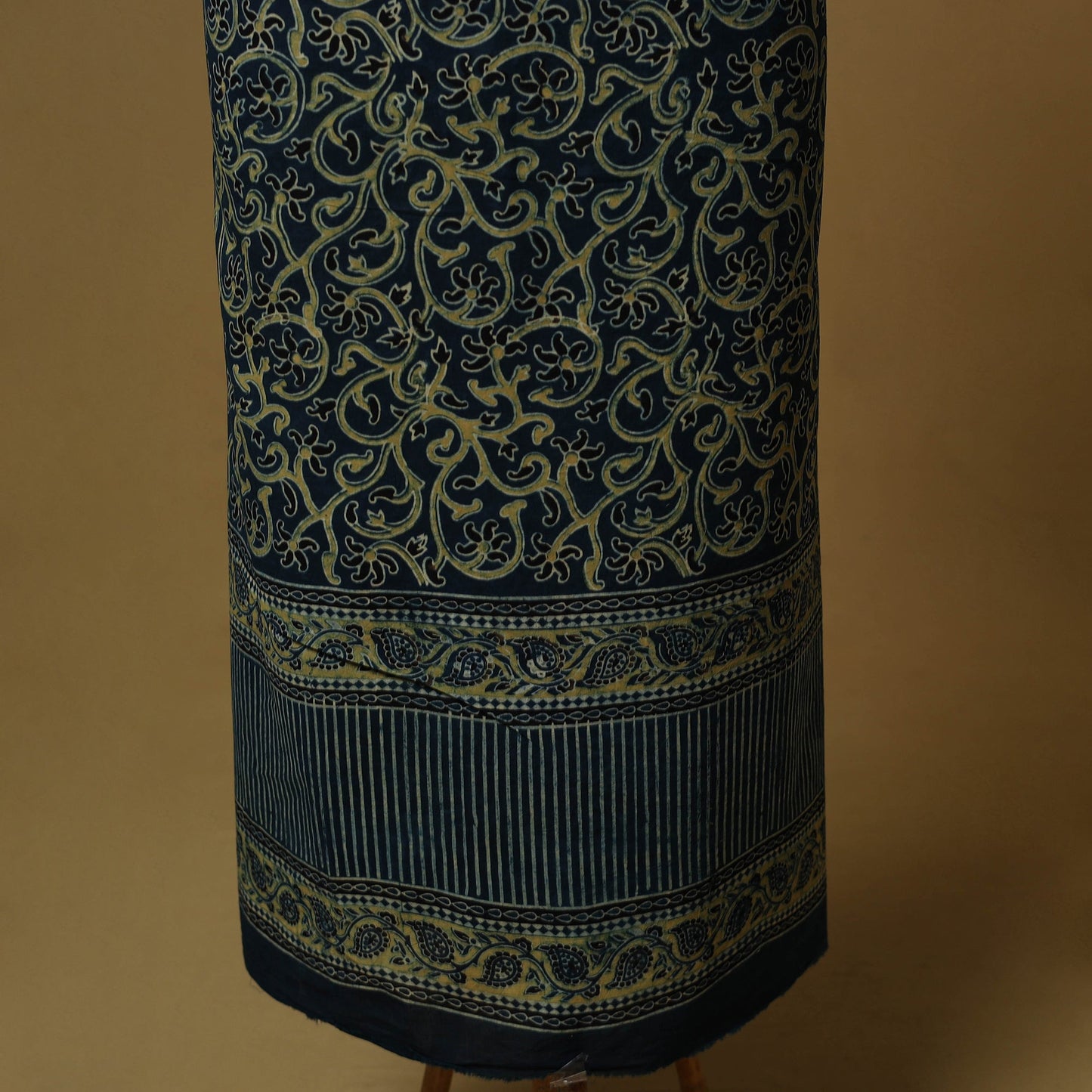 Kutch hand natural dyed cotton 2pc unstitched dress