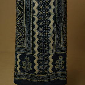 Kutch hand natural dyed cotton 2pc unstitched dress