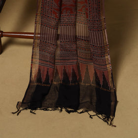 Kutch hand natural dyed kota doria cotton 3pc unstitched