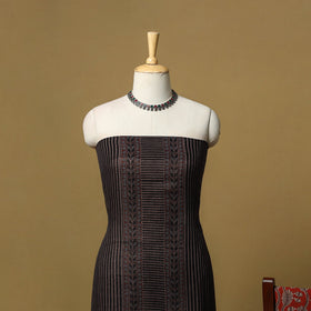 Kutch hand natural dyed kota doria cotton 3pc unstitched