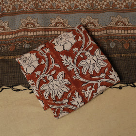 Kutch hand natural dyed kota doria cotton 3pc unstitched