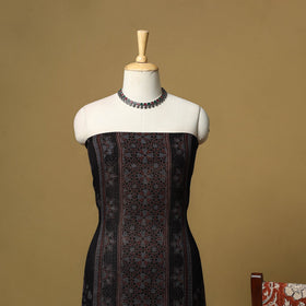 Kutch hand natural dyed kota doria cotton 3pc unstitched