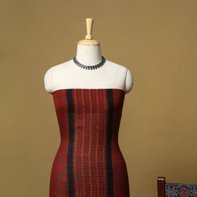 Kutch hand natural dyed kota doria cotton 3pc unstitched