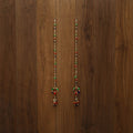 Kutch handmade bead work hanging (set of 2) 32 - handcrafted