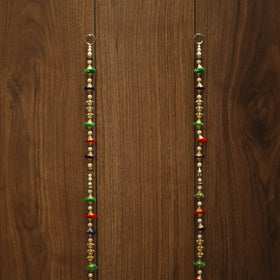 Kutch handmade bead work hanging (set of 2) 32 - handcrafted