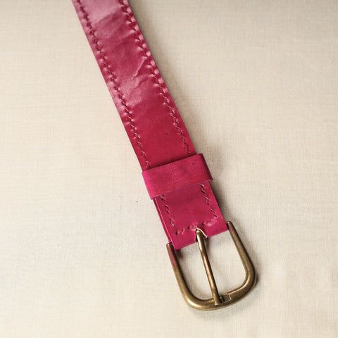  Mirror Work Kutch Embroidery Pure Leather Belt 