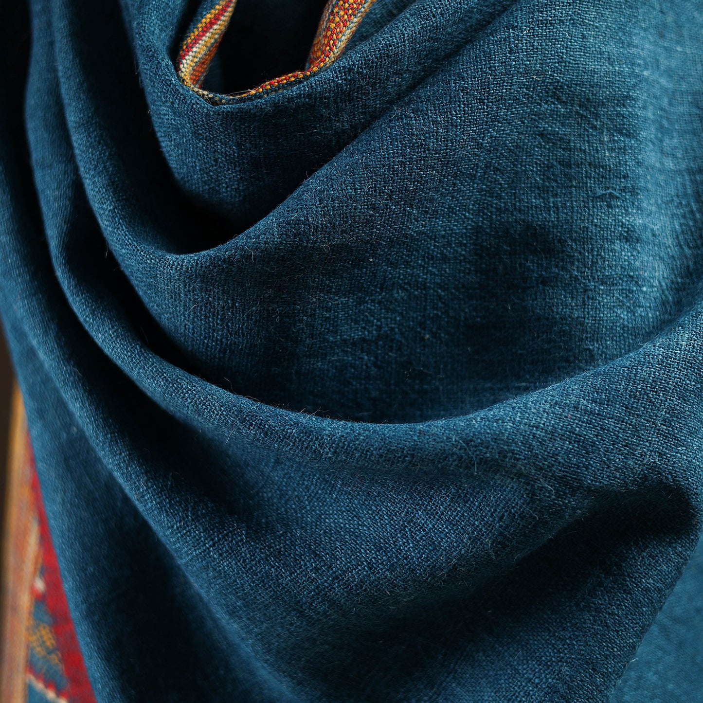 Kutch handspun handwoven desi wool shawl 39 - handcrafted