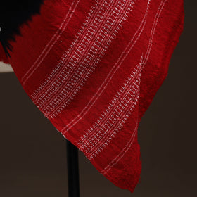 Kutch handwoven bandhani merino wool shawl 03 - handcrafted