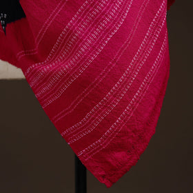 Kutch handwoven bandhani merino wool shawl 06 - handcrafted