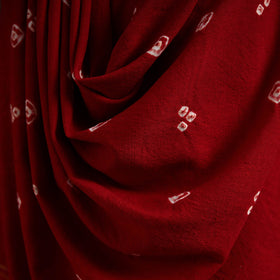 Kutch handwoven merino wool bandhani tie-dye shawl 27