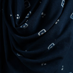 Kutch handwoven merino wool bandhani tie-dye shawl 29