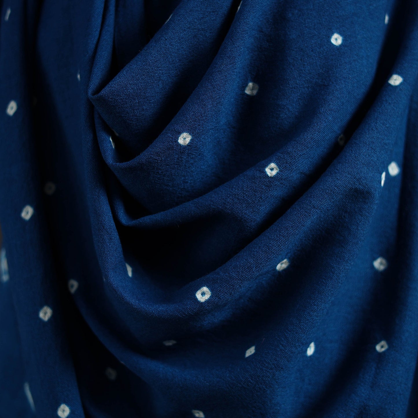 Kutch handwoven merino wool bandhani tie-dye shawl 33