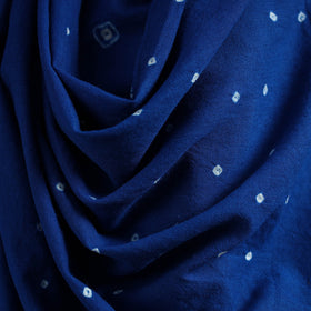 Kutch handwoven merino wool bandhani tie-dye shawl 34