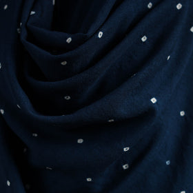 Kutch handwoven merino wool bandhani tie-dye shawl 37