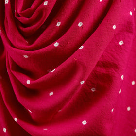 Kutch handwoven merino wool bandhani tie-dye shawl 87