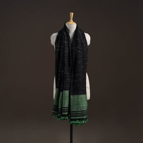 Kutch handwoven merino wool shawl 40 - handcrafted