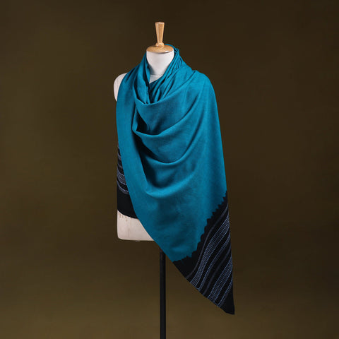 Kutch handwoven merino wool shawl 41 - handcrafted