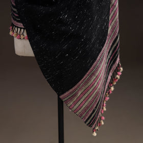 Kutch handwoven merino wool shawl 41 - handcrafted